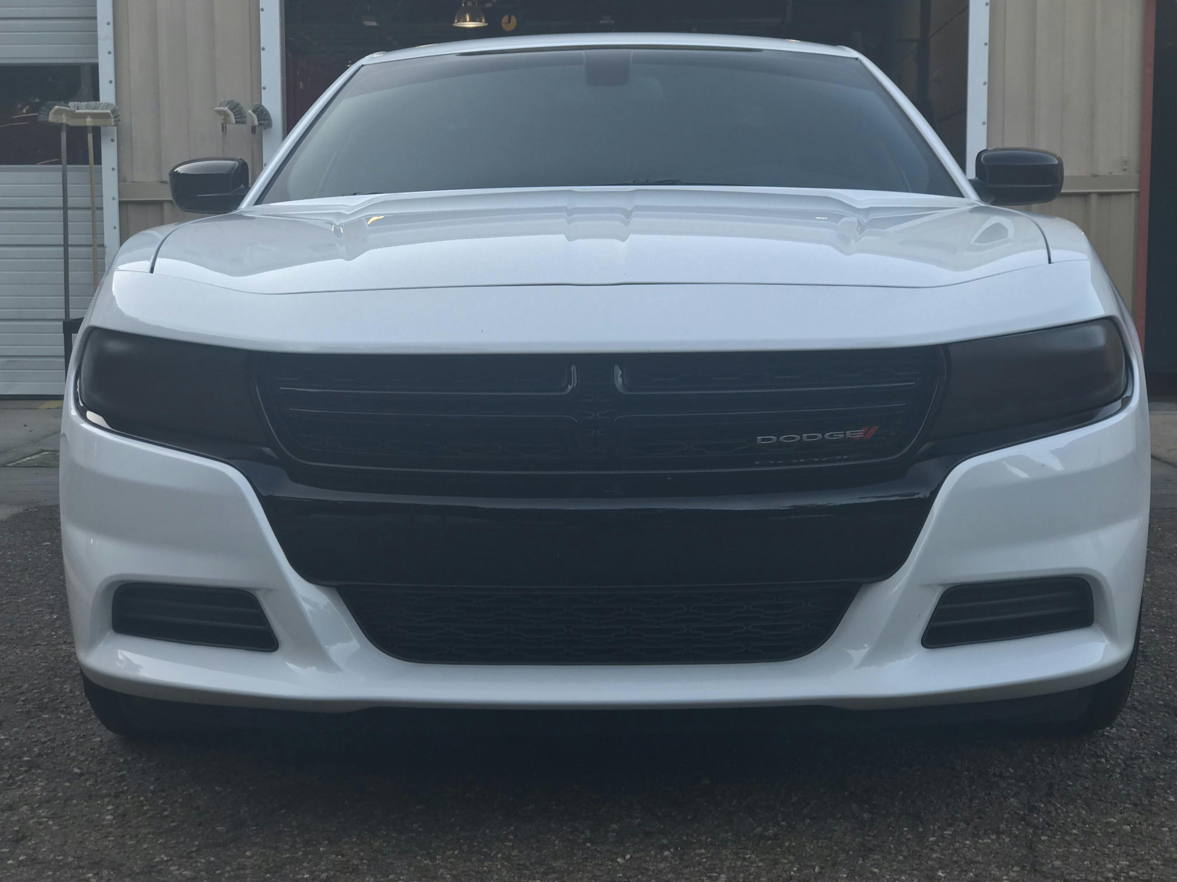 2015+ Charger Headlight Tint Kit